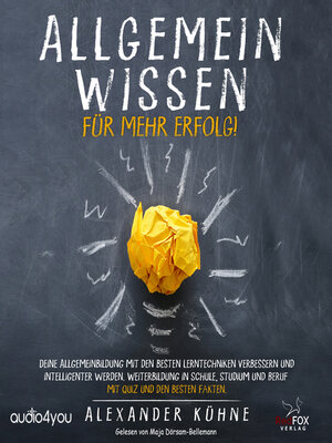 cover image of Allgemeinwissen--für mehr Erfolg!